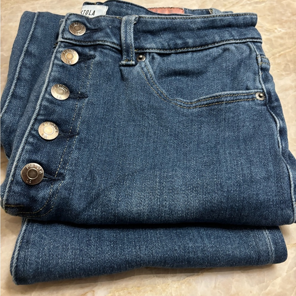 Pistola Light Wash Denim Jeans